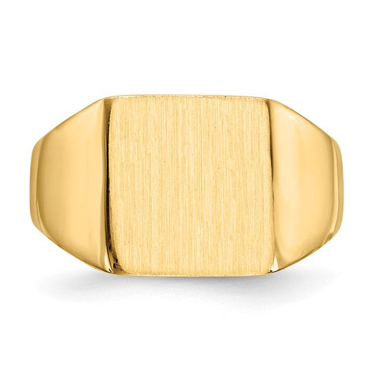 Thumbnail: 14kt Gold Signet Design Ring