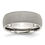 Thumbnail: Chisel Stainless Steel Polished with Stone Finish 7mm Band