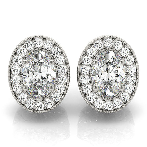 14kt Gold Fashion Diamond Earrings