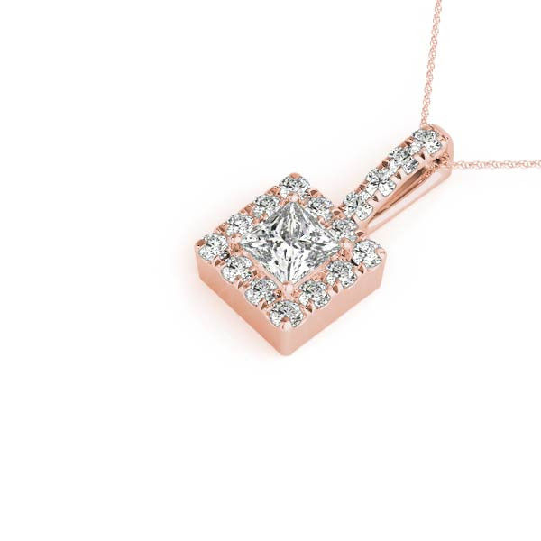 Thumbnail: 14kt Gold Fashion Diamond Necklace