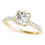 Thumbnail: 14kt Gold Halo Diamond Engagement Ring.