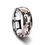 Thumbnail: BATTALION Domed Tungsten Carbide Ring with Black and Gray Camo Pattern - 6mm - 1