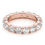 Thumbnail: 14kt Gold Diamond Ladies Eternity Design Wedding Band