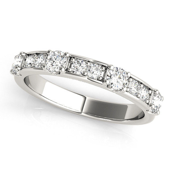 14kt Gold Stackable DiamondWedding Band