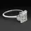 Thumbnail: 14kt Gold Lab Diamond Ready to Go Ring.