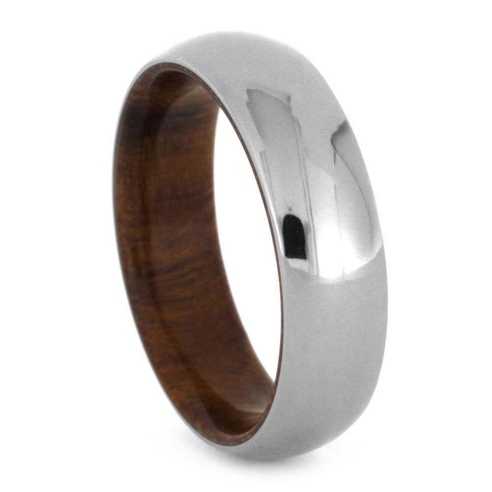 Titanium Wood Ring