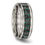 Thumbnail: Chisel Titanium Polished with Black and Green Carbon Fiber Inlay 8mm Band