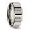 Thumbnail: Chisel Titanium Brushed and Polished Black IP-plated 0.15 Carat Diamond 9mm Band
