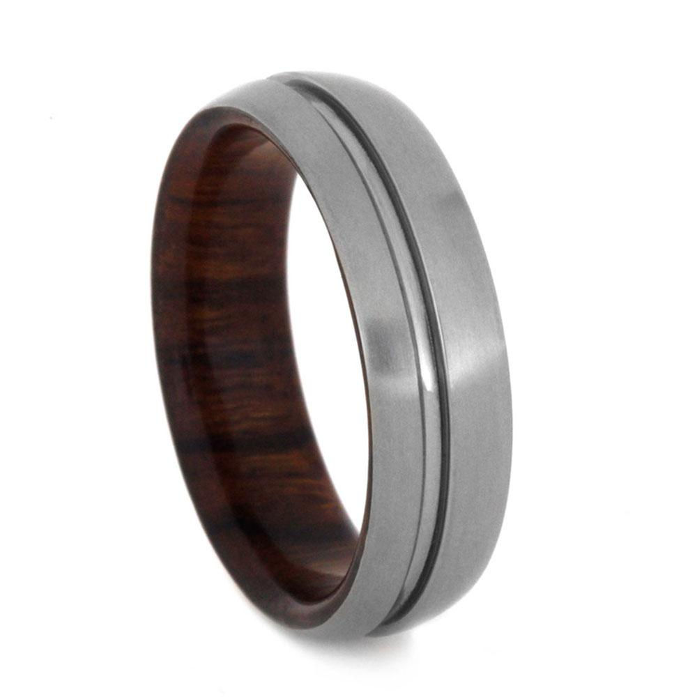 Titanium wood band