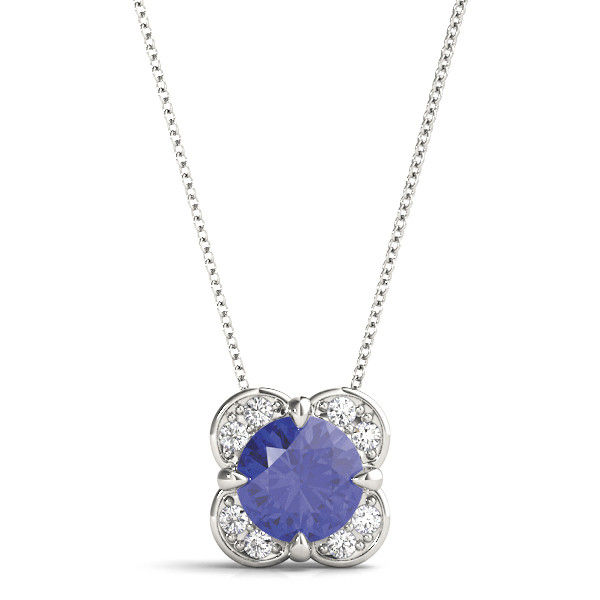 Thumbnail: 14kt Gold Fashion Diamond Necklace