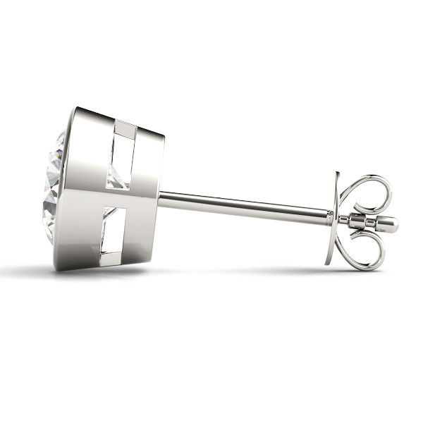 Thumbnail: 14kt Gold Fashion Diamond Earrings