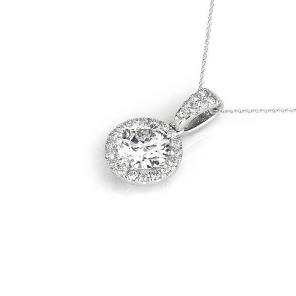 Thumbnail: 14kt Gold Fashion Diamond Necklace
