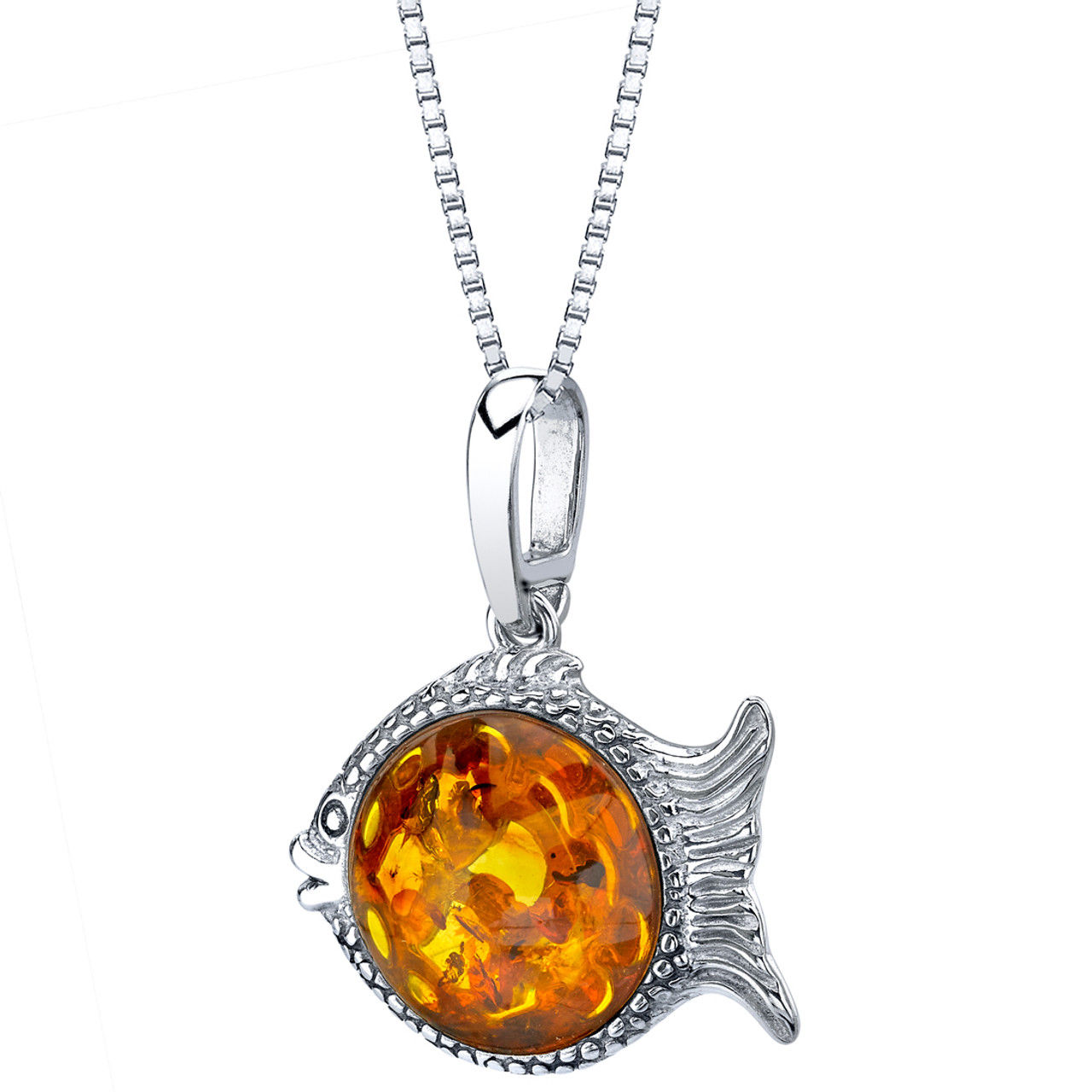14kt Gold Lab Amber ColorStone and  Diamond Necklace