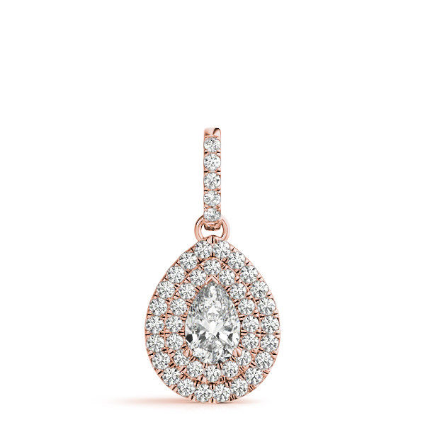 Thumbnail: 14kt Gold Fashion Diamond Necklace