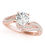 Thumbnail: 14kt Gold Multi Row Diamond Engagement Ring