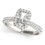 Thumbnail: 14KT Gold Pave Diamond Engagement Ring