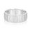 Thumbnail: 14kt Gold Hammered Wedding Band .