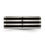 Thumbnail: Titanium Polished Black IP-plated Striped 8mm Band