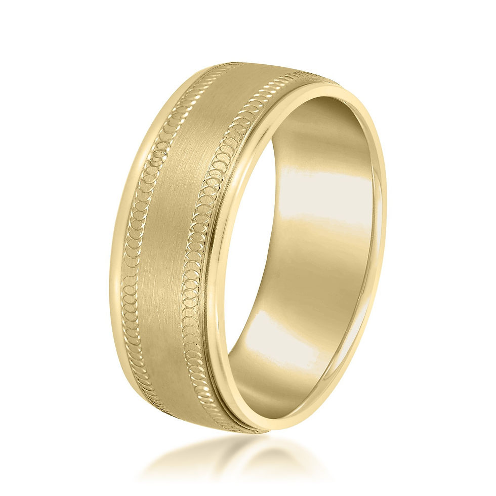 Thumbnail: 14kt Gold Wedding Band.