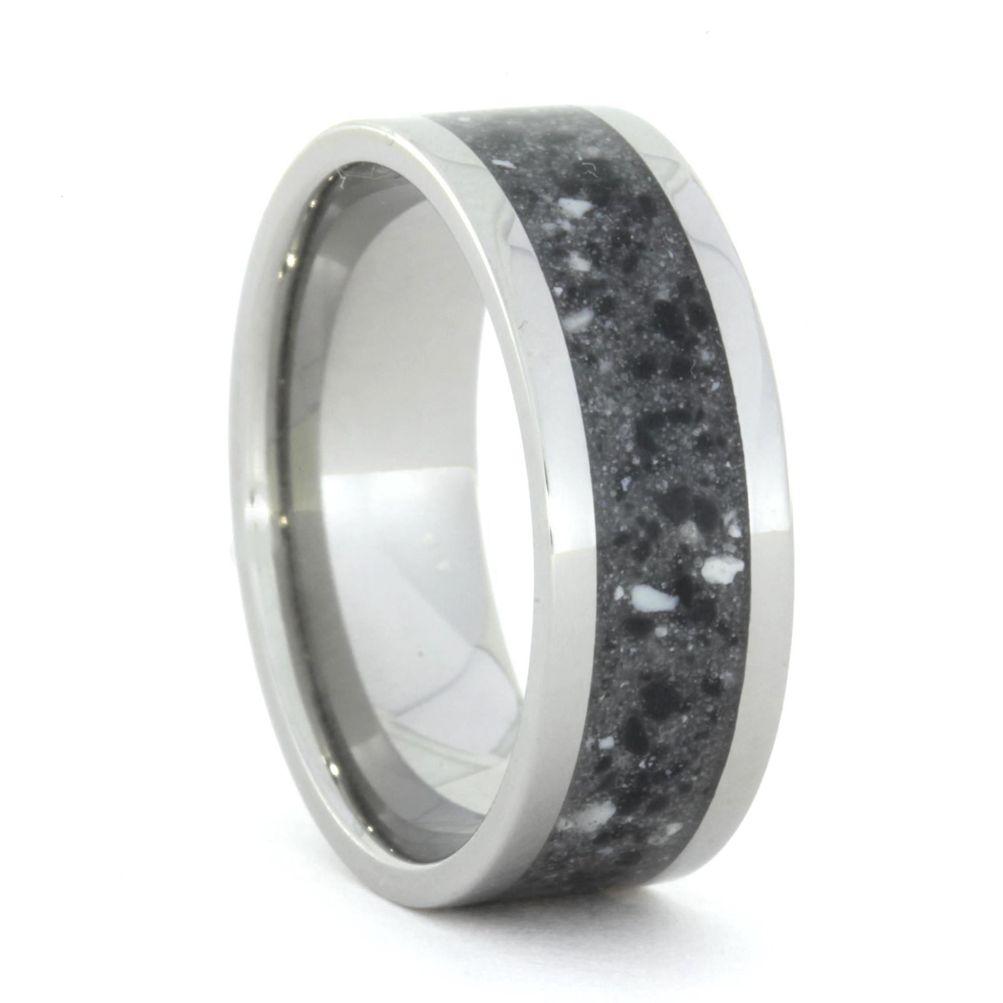 Titanium concrete band