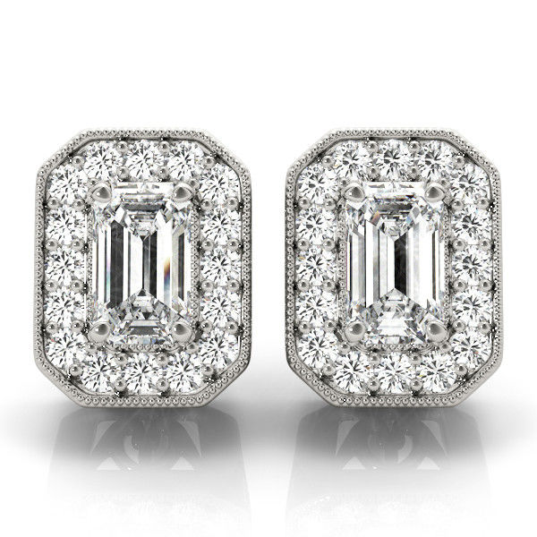 14kt Gold Fashion Diamond Earrings