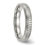Thumbnail: Chisel Stainless Steel Polished and Textured 4mm Band