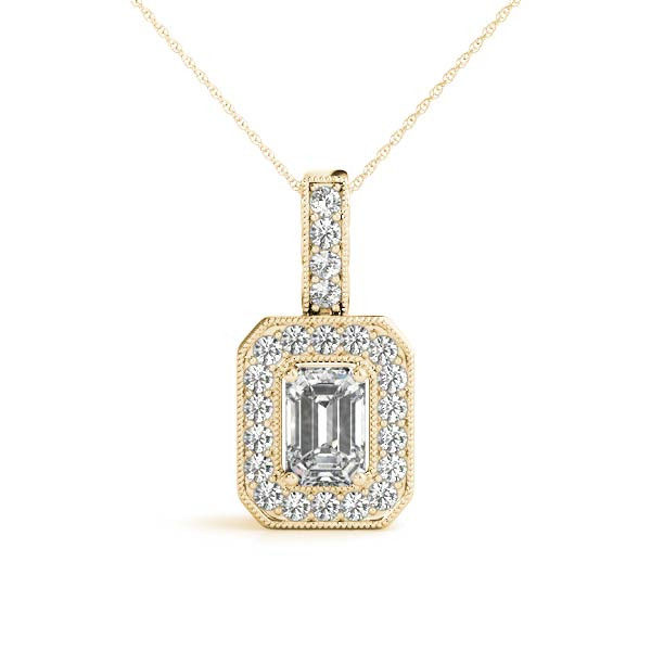 Thumbnail: 14kt Gold Fashion Diamond Necklace