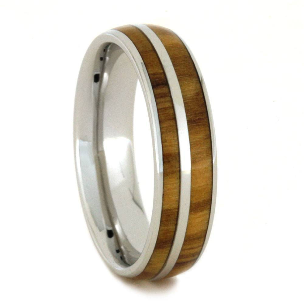 Titanium Wood Band