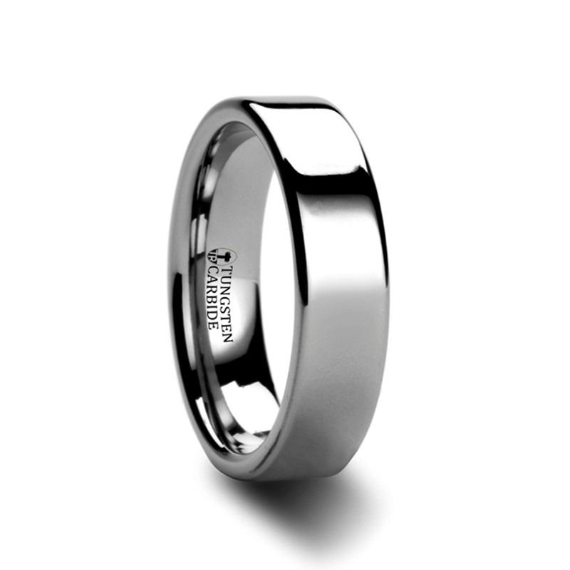 Thumbnail: SPARTAN Pipe Cut Tungsten Carbide Ring - 2mm - 12mm
