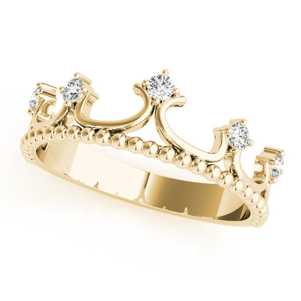 Thumbnail: 14kt Gold Fashion Diamond Ring.