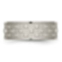 Thumbnail: Titanium Satin and Polished Checkered 8mm Band