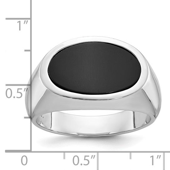 Thumbnail: 14kt Gold Onyx Designer Ring
