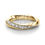 Thumbnail: 14kt Gold Diamond Ladies Channel Set Design Wedding Band