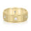 Thumbnail: 14kt Gold Diamond Wedding Band