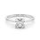 Thumbnail: 14kt Gold Round Solitaire Engagement Ring