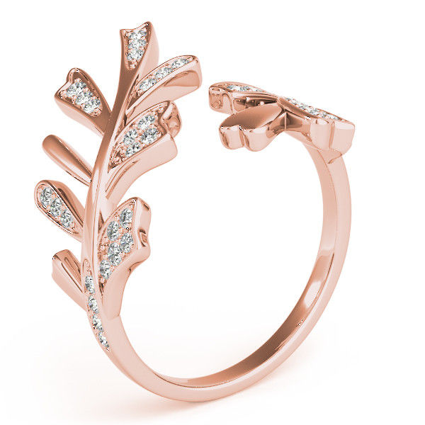 Thumbnail: 14kt Gold Fashion Diamond Ring.