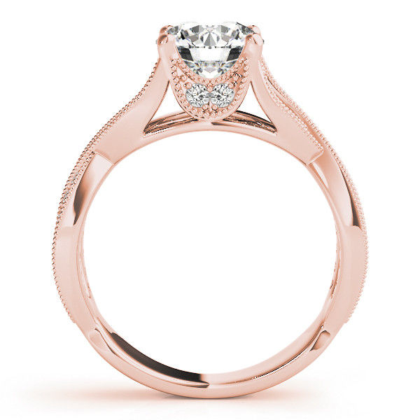 Thumbnail: 14kt Gold Multi Row Diamond Engagement Ring