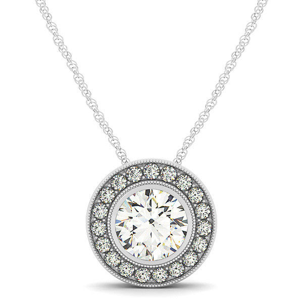 14kt Gold Fashion Diamond Necklace