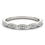 Thumbnail: 14kt Gold Stackable DiamondWedding Band