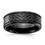 Thumbnail: Chisel Black Zirconium Polished 8mm Band