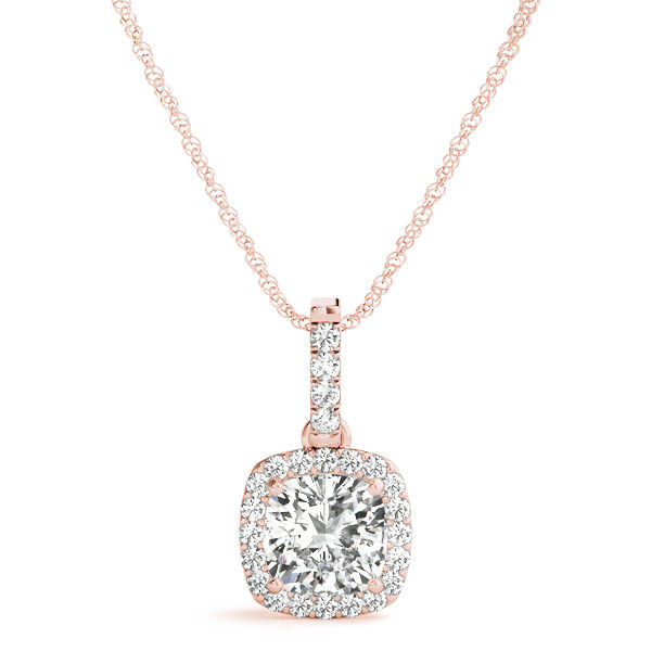 Thumbnail: 14kt Gold Fashion Diamond Necklace