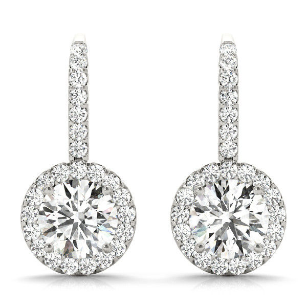 14kt Gold Fashion Diamond Earrings
