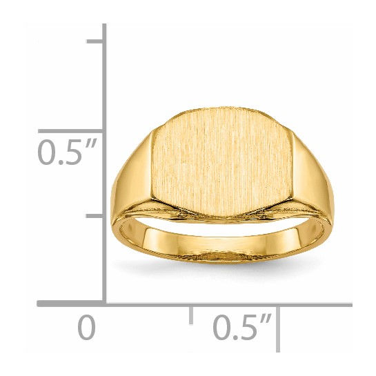 Thumbnail: 14kt Gold Signet Design Ring