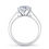 Thumbnail: 14kt Modern Moissanite Engagement Ring