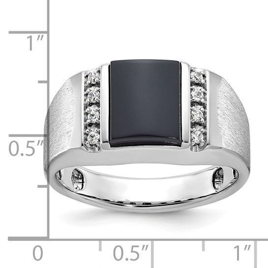 Thumbnail: 14kt Gold Onyx Designer Ring