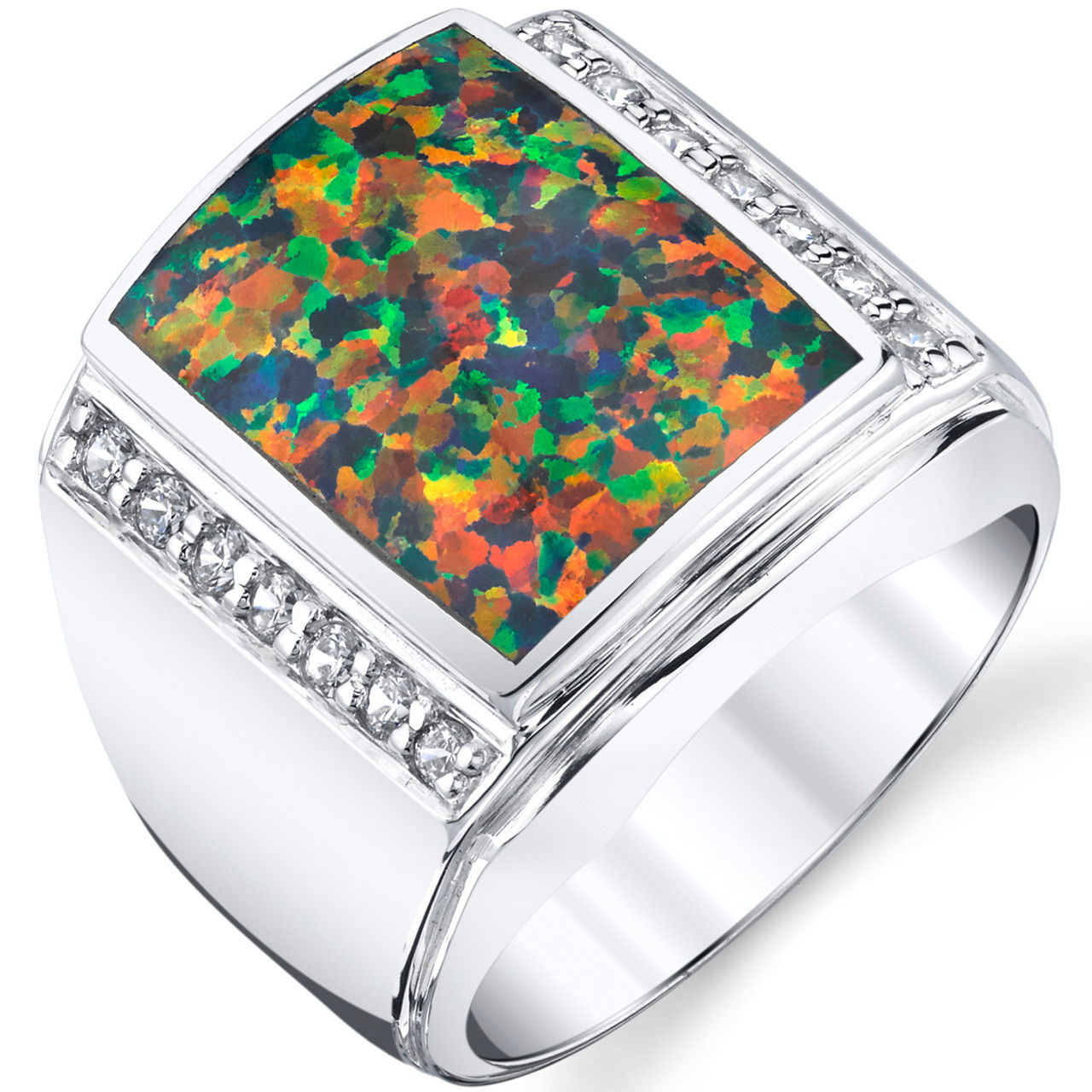 14kt Gold Colorstone Designer Ring