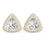 Thumbnail: 14kt Gold Fashion Diamond Earrings