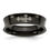 Thumbnail: Titanium Cross Black IP-plated 6mm Concave Band