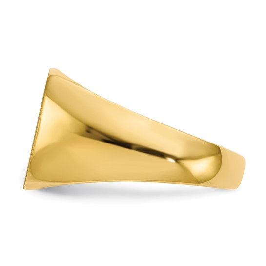 Thumbnail: 14kt Gold Signet Design Ring