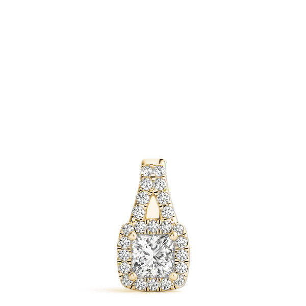 Thumbnail: 14kt Gold Fashion Diamond Necklace